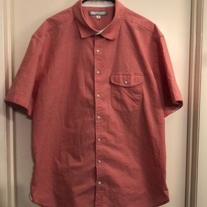PD&C Casual Button Down Short Sleeve Shirt
